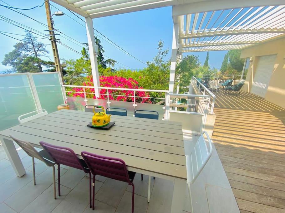 Atlantide - Somptueuse Villa Classee 4 Etoiles - Saint-Clair - Vue Exceptionnelle - Piscine Sète Exterior foto